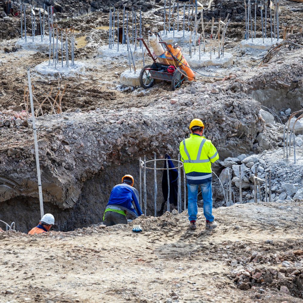 Fundament erneuern